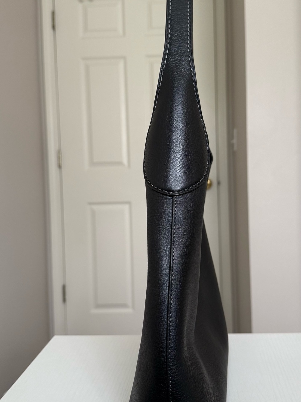 Coach Black Pebble Leather Brooklyn 28 - Picture 4 of 7